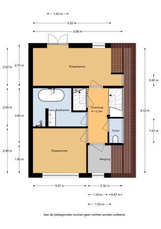 Floorplan - Oude Molenmeent 11, 1231 BD Loosdrecht